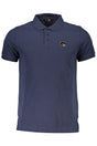 CAVALLI CLASS POLO SHORT SLEEVE MAN BLUE