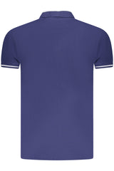 CAVALLI CLASS POLO SHORT SLEEVE MEN BLUE