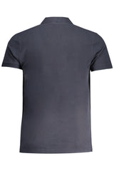 CAVALLI CLASS MEN'S SHORT SLEEVED POLO SHIRT BLUE