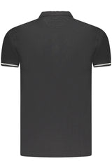 CAVALLI CLASS POLO SHORT SLEEVE MEN BLACK