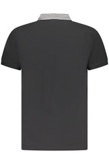CAVALLI CLASS POLO SHORT SLEEVE MEN BLACK