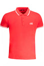 CAVALLI CLASS MEN'S SHORT SLEEVED POLO SHIRT RED
