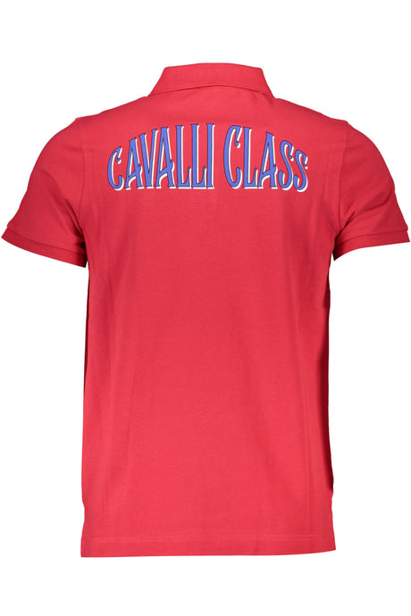 CAVALLI CLASS POLO SHORT SLEEVE MAN RED