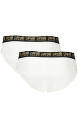 CAVALLI CLASS SLIP MEN WHITE