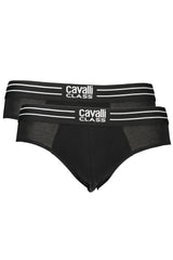 CAVALLI CLASS SLIP MEN BLACK