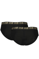CAVALLI CLASS SLIP MEN BLACK