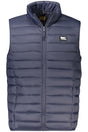 CAVALLI CLASS MEN'S BLUE SLEEVELESS JACKET