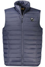 CAVALLI CLASS MEN'S BLUE SLEEVELESS JACKET