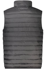 CAVALLI CLASS MEN'S BLACK SLEEVELESS JACKET