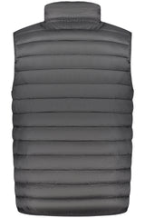 CAVALLI CLASS MEN'S BLACK SLEEVELESS JACKET