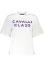 CAVALLI CLASS SHORT SLEEVE T-SHIRT WOMEN WHITE