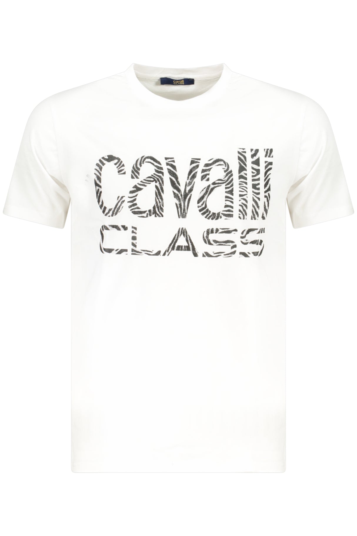 CAVALLI CLASS SHORT SLEEVE T-SHIRT MEN WHITE