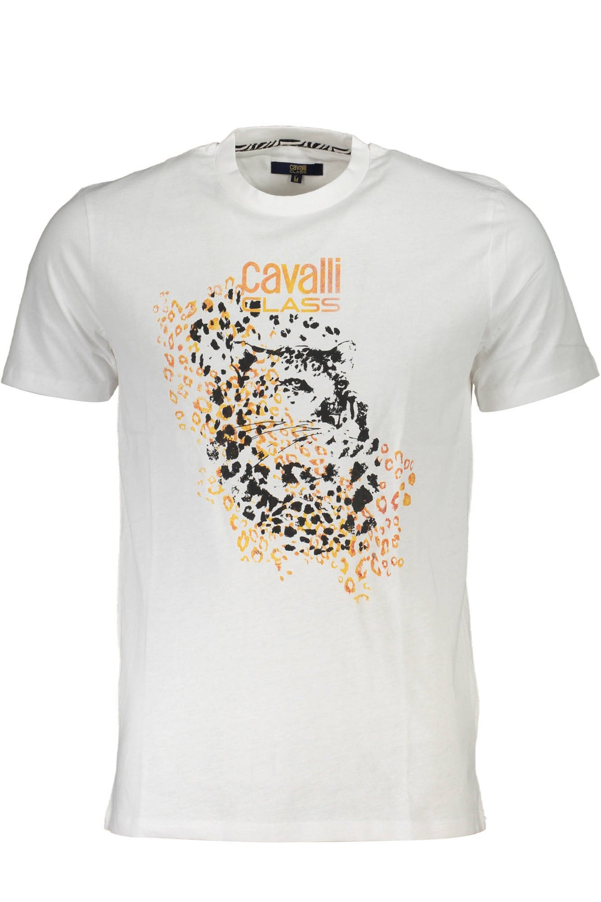 CAVALLI CLASS MEN'S SHORT SLEEVED T-SHIRT WHITE