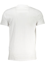 CAVALLI CLASS MEN'S SHORT SLEEVED T-SHIRT WHITE