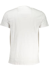 CAVALLI CLASS MEN'S SHORT SLEEVED T-SHIRT WHITE