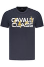 CAVALLI CLASS SHORT SLEEVE T-SHIRT MEN BLUE