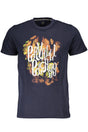 CAVALLI CLASS SHORT SLEEVE T-SHIRT MEN BLUE