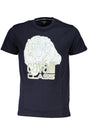 CAVALLI CLASS SHORT SLEEVE T-SHIRT MEN BLUE