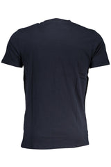 CAVALLI CLASS MEN'S SHORT SLEEVED T-SHIRT BLUE