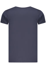 CAVALLI CLASS MEN'S SHORT-SLEEVE T-SHIRT BLUE