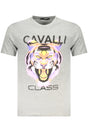CAVALLI CLASS SHORT SLEEVE T-SHIRT MEN GREY