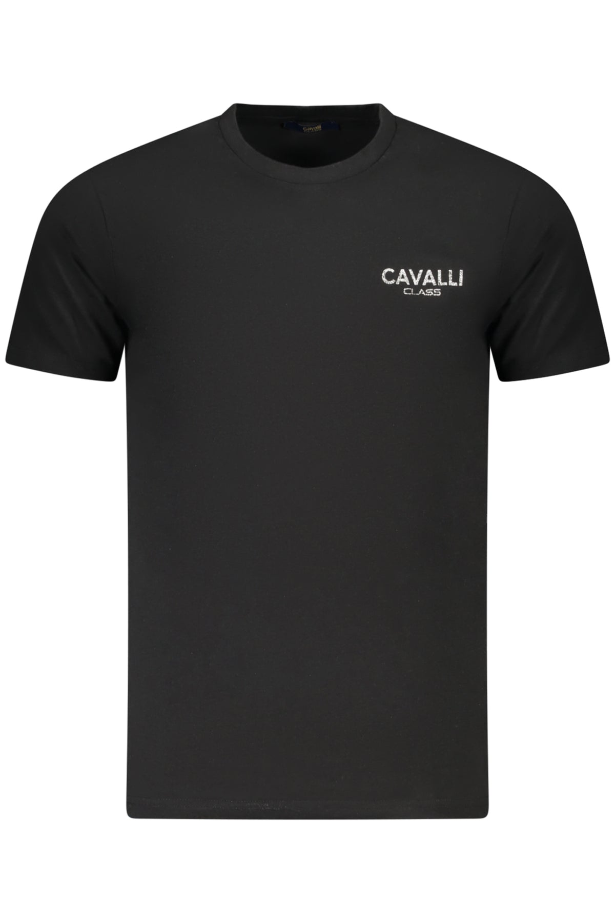CAVALLI CLASS SHORT SLEEVE T-SHIRT MEN BLACK