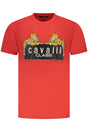 CAVALLI CLASS SHORT SLEEVE T-SHIRT MEN RED