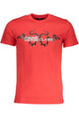 CAVALLI CLASS MEN'S SHORT SLEEVE T-SHIRT RED
