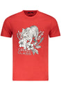 CAVALLI CLASS SHORT SLEEVE T-SHIRT MEN RED