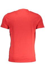 CAVALLI CLASS MEN'S SHORT SLEEVE T-SHIRT RED