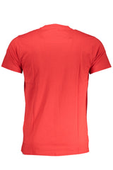 CAVALLI CLASS MEN'S SHORT SLEEVE T-SHIRT RED