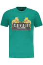CAVALLI CLASS SHORT SLEEVE T-SHIRT MEN GREEN