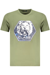 CAVALLI CLASS SHORT SLEEVE T-SHIRT MEN GREEN