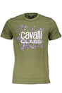CAVALLI CLASS SHORT SLEEVE T-SHIRT MEN GREEN