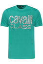 CAVALLI CLASS SHORT SLEEVE T-SHIRT MEN GREEN