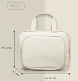Large Capacity Waterproof PU Cosmetic Bag for Women