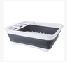 Folding Kitchen Dish Drainer and Storage Organizer