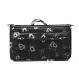 Portable Double Zipper Flamingo Wash Cosmetic Bag