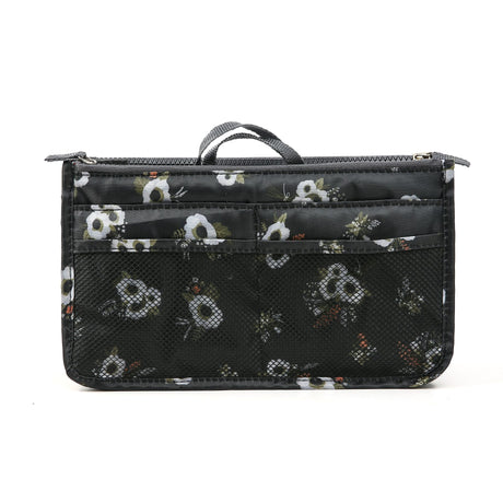 Portable Double Zipper Flamingo Wash Cosmetic Bag