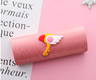 Strawberry Girl Frame Glasses Case, Simple Portable Storage