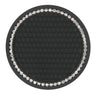 Creative Honeycomb Car Cup Holder Mat with Rhinestones