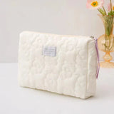 Portable Large Capacity Floral Makeup Bag for Women