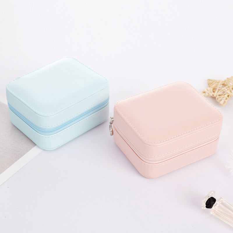 Jewelry Organizer Box, 2-Piece Ring Storage Set