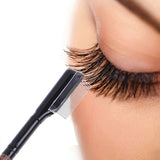 Mascara Brush Separator and Curler for Eye Makeup