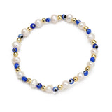Women's New Eye Beads Bracelet Set