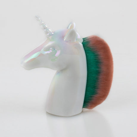 Unicorn Makeup Brushes Set - Rose Gold Powder Brush