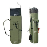 Outdoor Fishing Rod Storage Bag - Waterproof Canvas