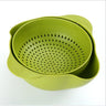 Double-Layer Fruit and Vegetable Storage Basket