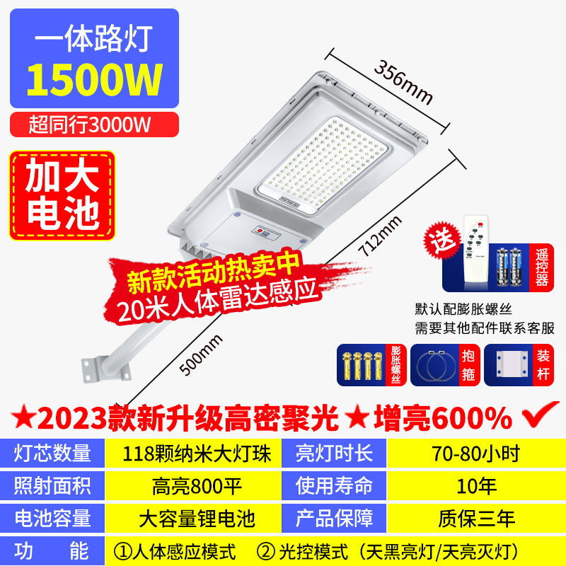 Bright Solar Waterproof Outdoor LED Garden Light