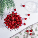 100pcs Artificial Cherry Fruits for Home Decoration